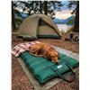 Image 1 : Green Quilted Outdoor Roll-Up Blanket