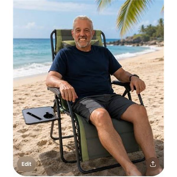 Timber Ridge Folding Zero Gravity Chair
