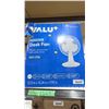 Image 2 : VALU+ 12-Inch White Desk Fan 600 CFM