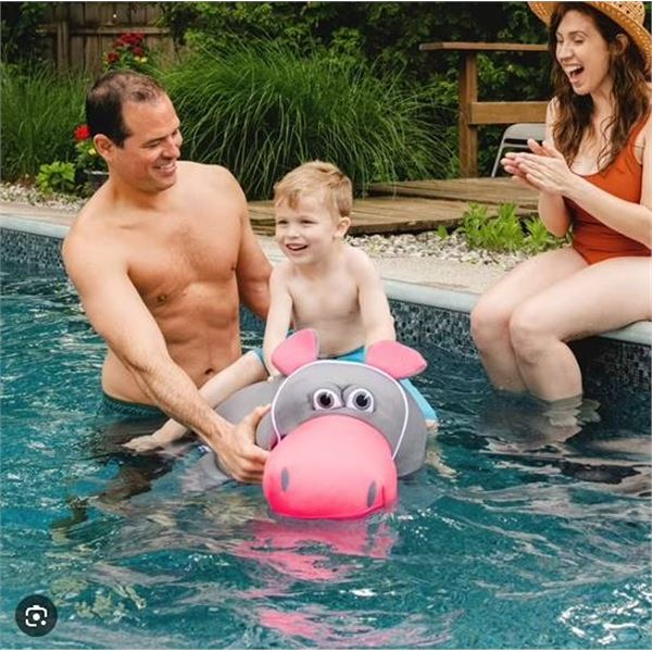 Children's Hippo Animal pool floatie