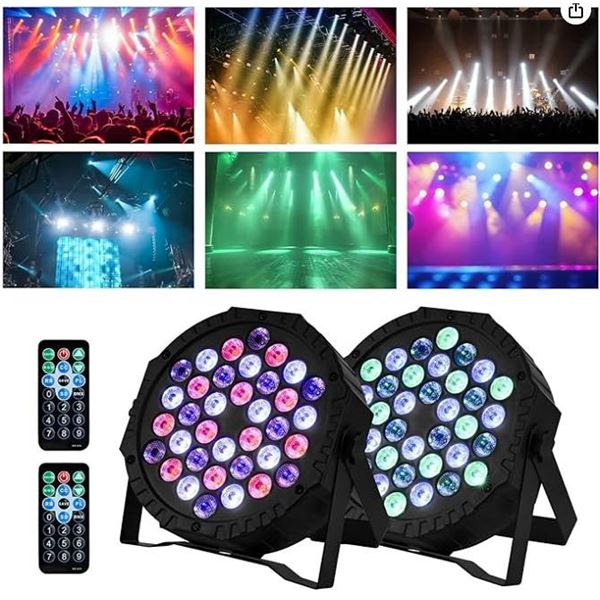 EasyDancing LED PAR Light, RGB DMX Control