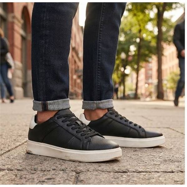 ALDO Black Sneakers Size 9