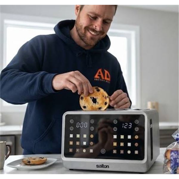 Salton Touchscreen 4-Slice Toaster