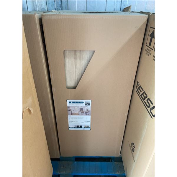Lot of 12 Assorted Eklipse Wall Cabinets