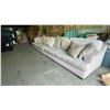 Image 3 : Large Light Beige Fabric Sectional Sofa