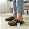 Image 1 : Birkenstock Boston BS Clogs, Thyme, SIZEÂ  39
