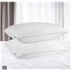 Image 1 : Beauyrest Black Premium Quilt Pillows 2-Pack