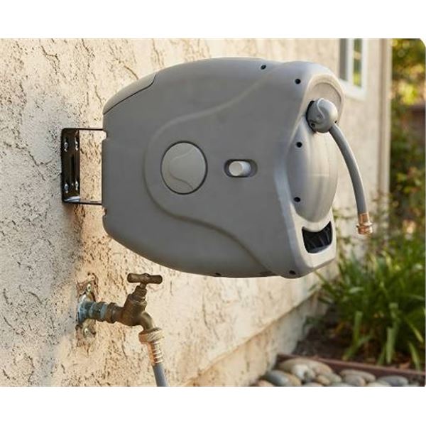 Gartenkraft 30m Retractable Hose Reel