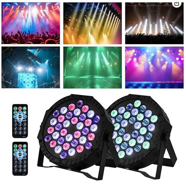 EasyDancing LED Par Light, RGB, DMX Control