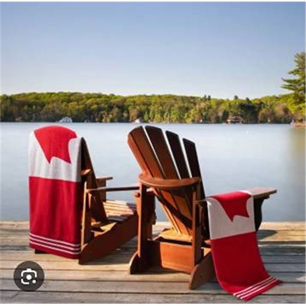 Sarlie Canada Flag Cotton Towels