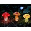 Image 1 : InfinityX Glass Mushroom Landscape Lights