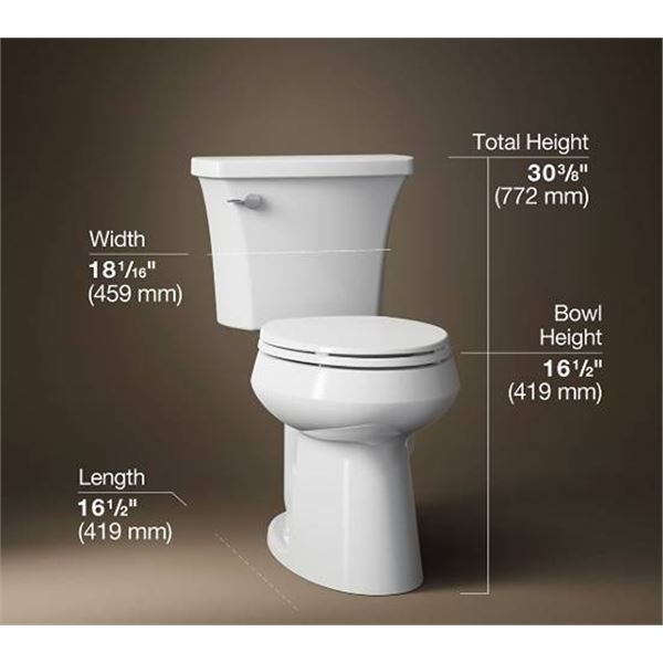 Kohler Highline Arc Toilet K-78279-0
