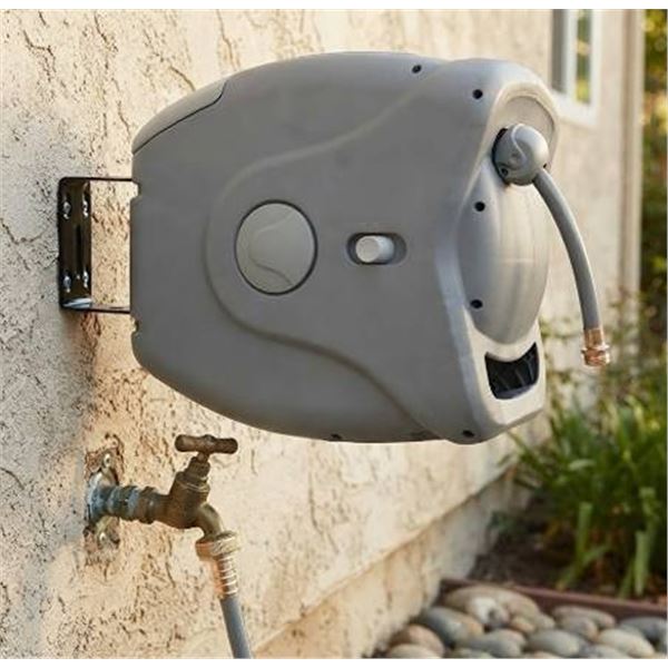 Gartenkraft 30m Retractable Hose Reel