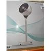 Image 3 : WOOZOO 360Â° Pedestal Fan, White