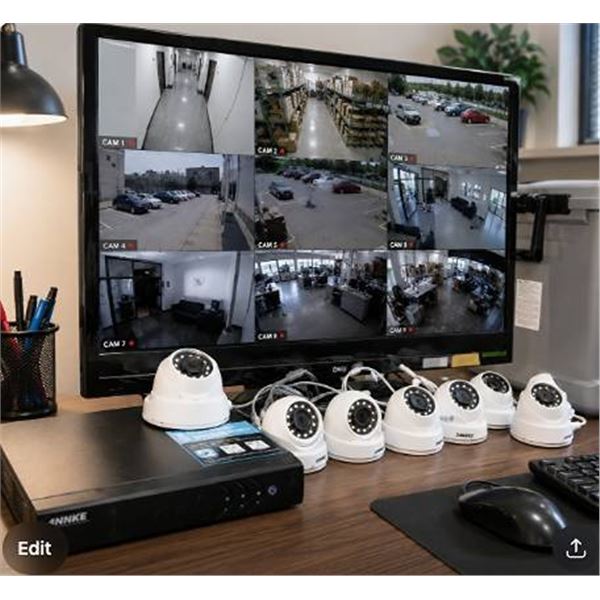 ANNKE Security Camera System With DVR