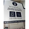 Image 3 : 2 Wash Luxe Decorative Pillows