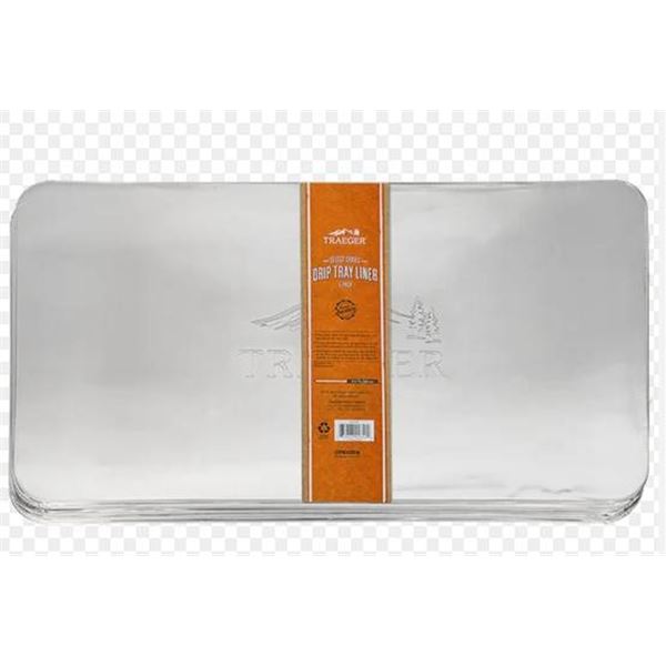 Traeger Tailgater Drip Tray Liners, L:ot of 6 -5 Packs