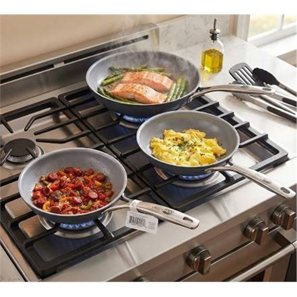 Carote Stainless Steel Fry Pan Set