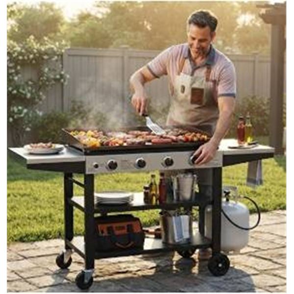 Royal Gourmet 3-Tier Prep & Work Table