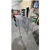 Image 1 : Metal Wire Shelving Unit on Casters 47x18x80"