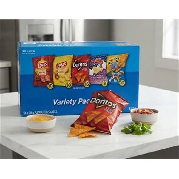 Lay's Variety Pack 54 Flavored Snack Bags