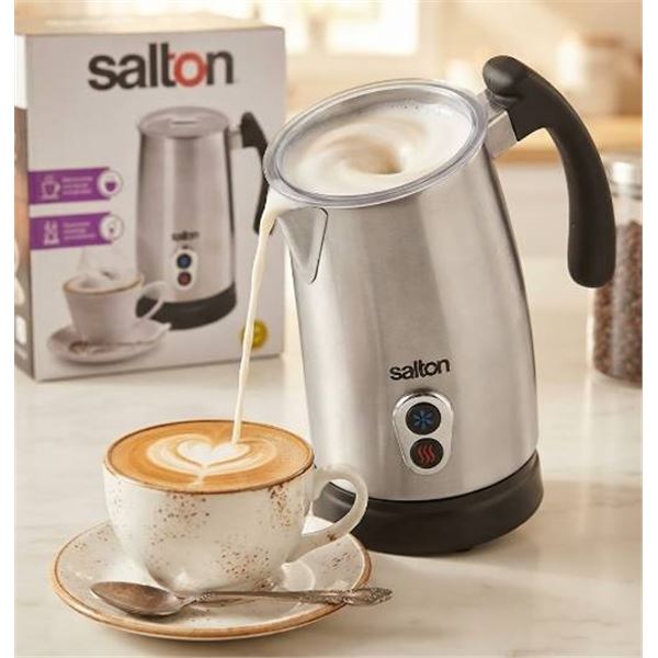 Salton Cordless Frother 500ml Stainless Steel