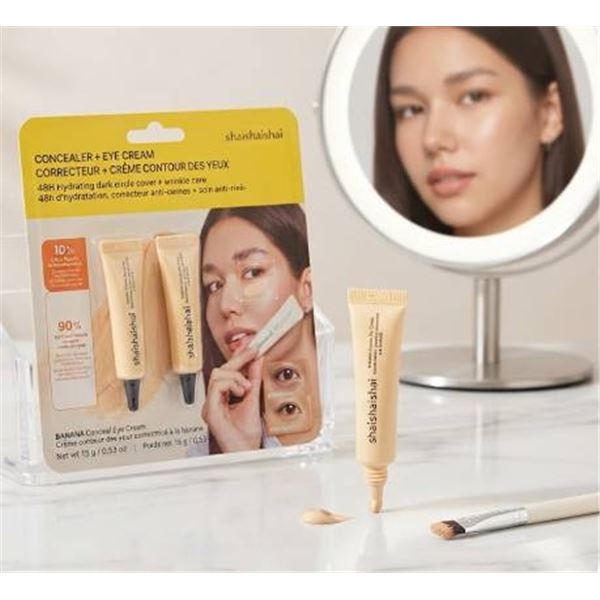 Shainaisthai Banana Conceal Eye Cream Set