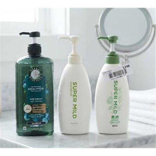Herbal Essences Eucalyptus Shampoo and SuperM
