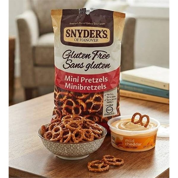 Snyder's Gluten Free Mini Pretzels 12 x 220g