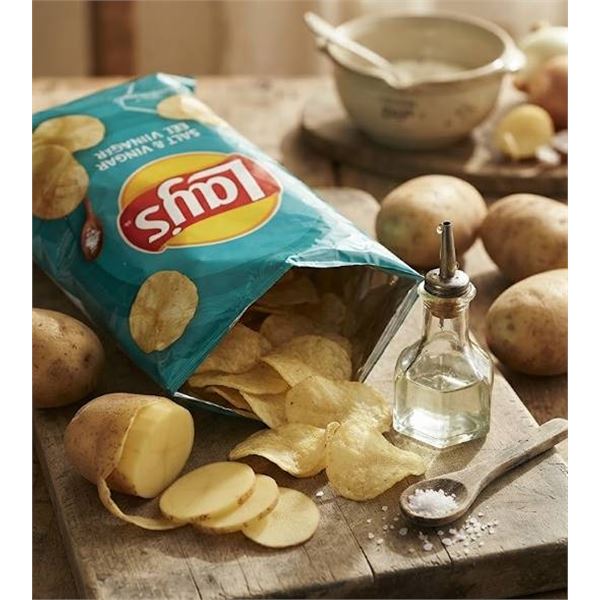 Lay's Salt & Vinegar Chips 40-Pack 40g