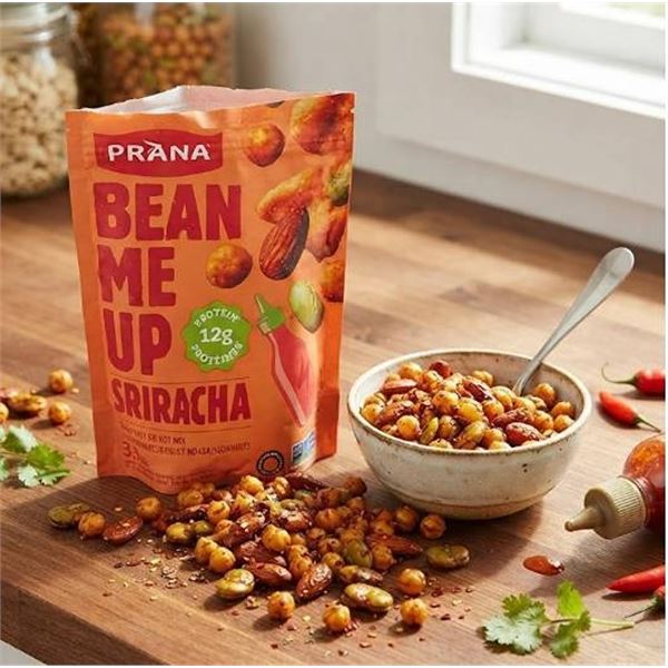 Prana Bean Me Up Sriracha Nut Mix, 12 x 325g