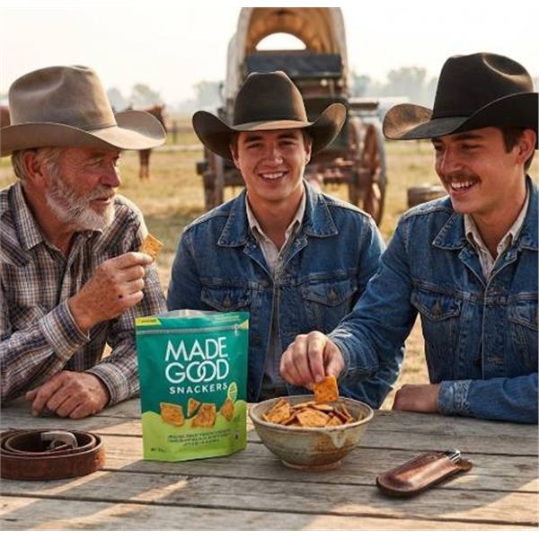 MadeGood Organic Sweet Potato Crackers