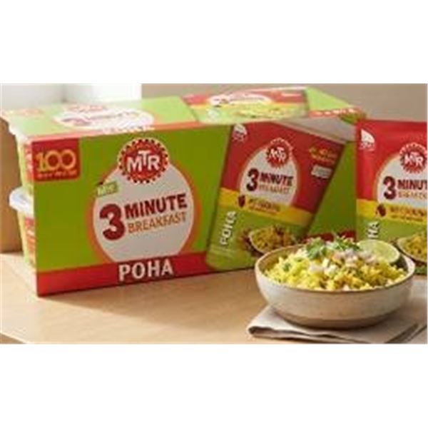 MTR 3 Minute Breakfast Poha 6 Pack