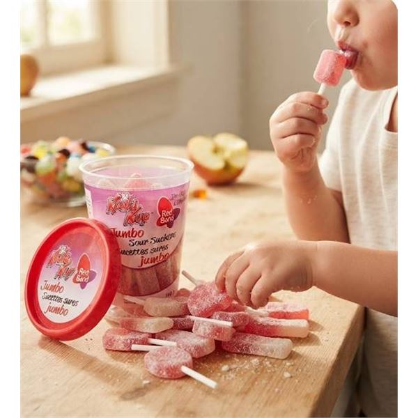 Koala Kup Jumbo Sour Suckers 140g