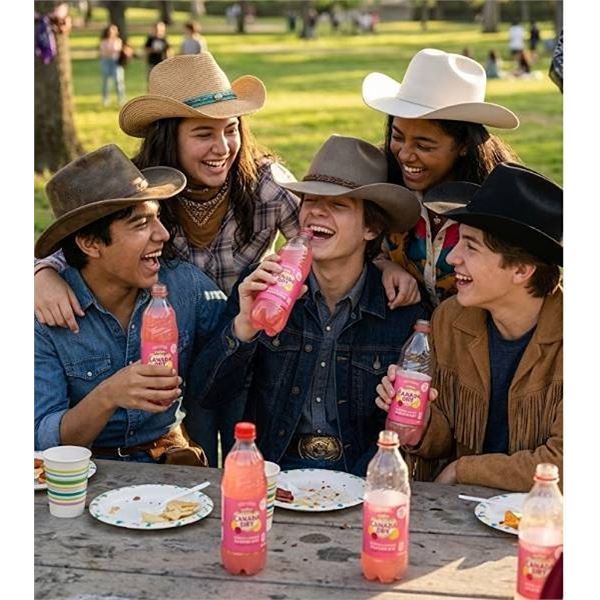 Canada Dry Raspberry lemonade Soda 16.9oz Bottles, 6-Pack