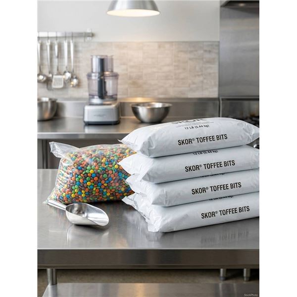Candy Topping Bulk Bags Assorted Lot (Skor Bits and M&Ms)