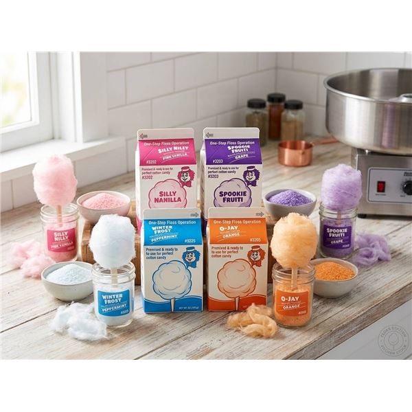 Gold Medal Flossugar Cotton Candy Mixed Lot