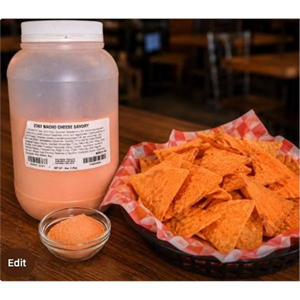 Nacho Cheese Savory Seasoning 4 lb