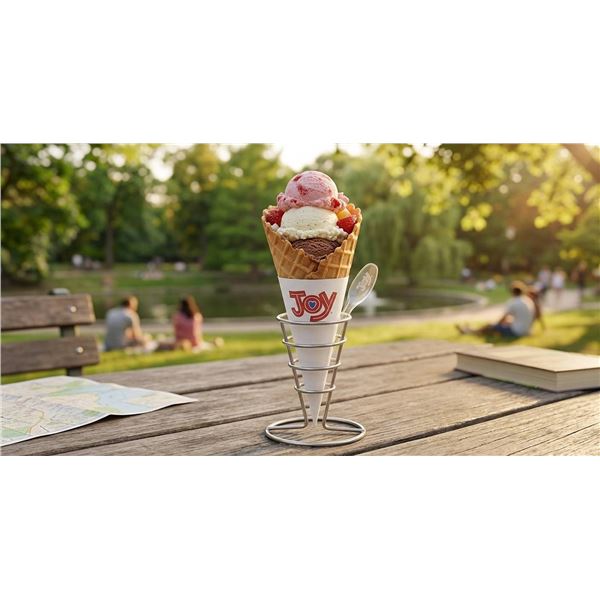 Joy Jacketed Large Waffle Cones, 180 count