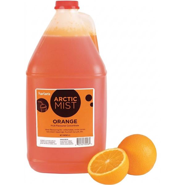 Arctic Mist Orange Beverage Concentrate 4x4L