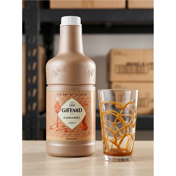 Giffard Caramel Sauce 2 Litre Bottle