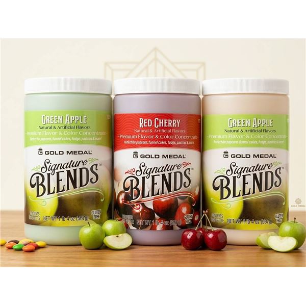 Gold Medal Signature Blends 2 Green Apple and Cherry flavour concentrate