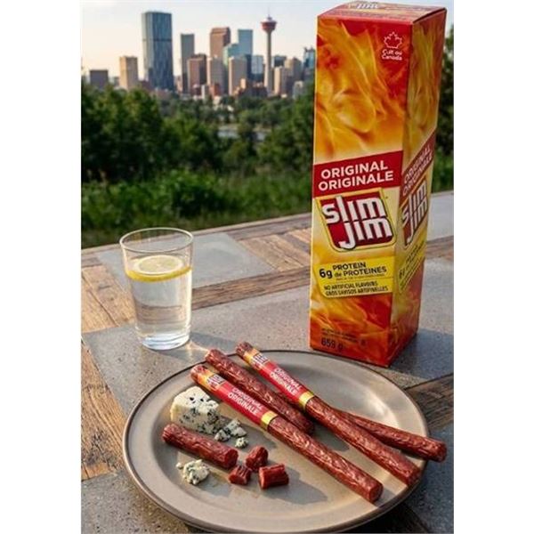 Slim Jim Original Spicy Sausage Snack 659g 24x27.5