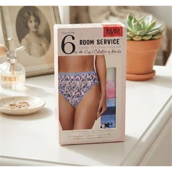 Room Service 6pk Hi-Cut Panties M/M