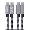 Image 1 : Lot of 2 - FHG USB 3.0 Cables, 3FT, Braided 2 Pack