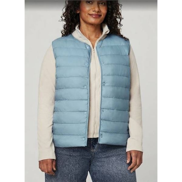 Mondetta Light Blue Puffer Vest L/G