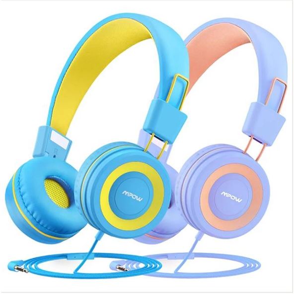 Mpow CH8 Kids Headphones with Microphone 2 Pack Colors May Vary