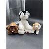 Image 2 : Stuffed Animal House Plush Toy Trio