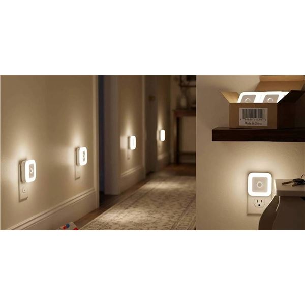 Lyra LED Nightlight Cool White Pack of 6