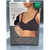 Image 1 : Jones New York Smooth Comfort Bra 2-Pack XL